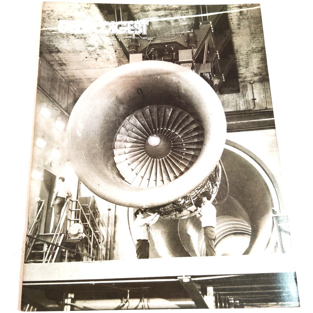 Delta Digest April 1984 - 1984 Louisiana World Exposition, Engine Testing